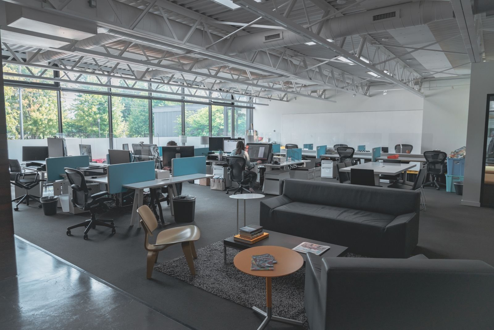 Interior of a Modern Office Space