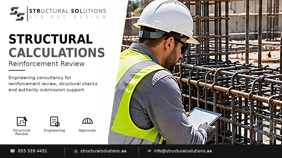Structural calculations for Dubai approvals — Structural Solutions